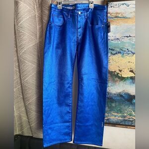 Garbage By Marta Goldschmied Jeans Blue  Sz 28 DIANA  Mid Rise Straight Leg  NWT
